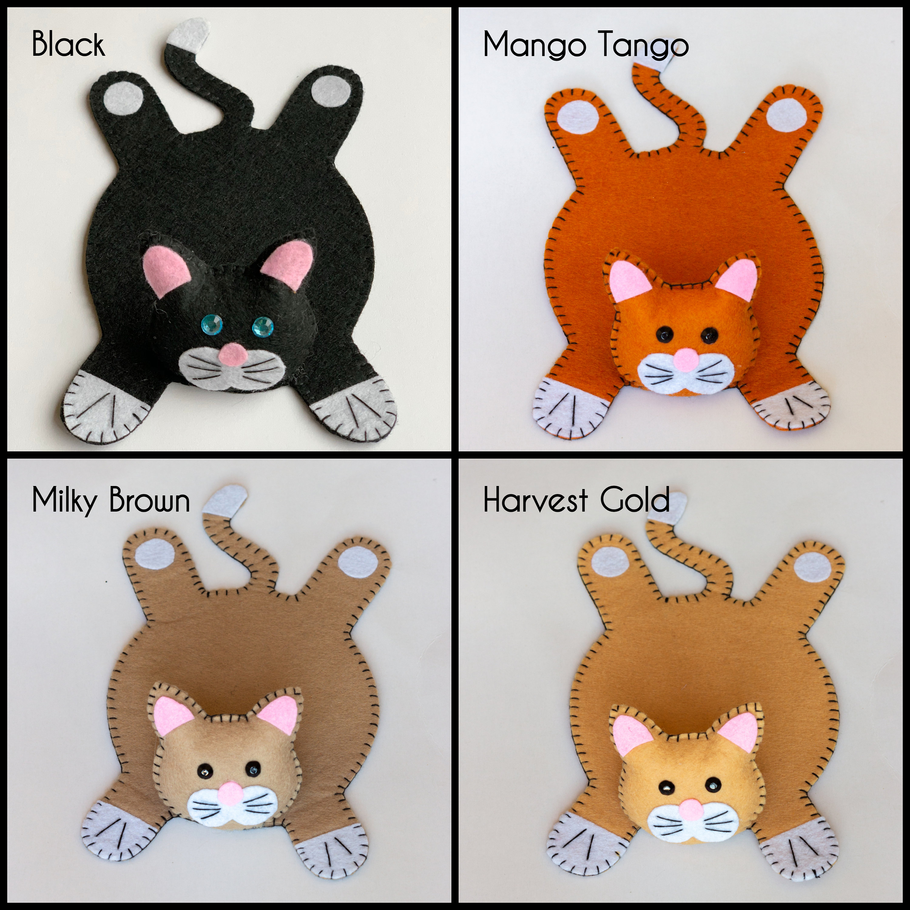 Cute Cat Coasters-Funny gift