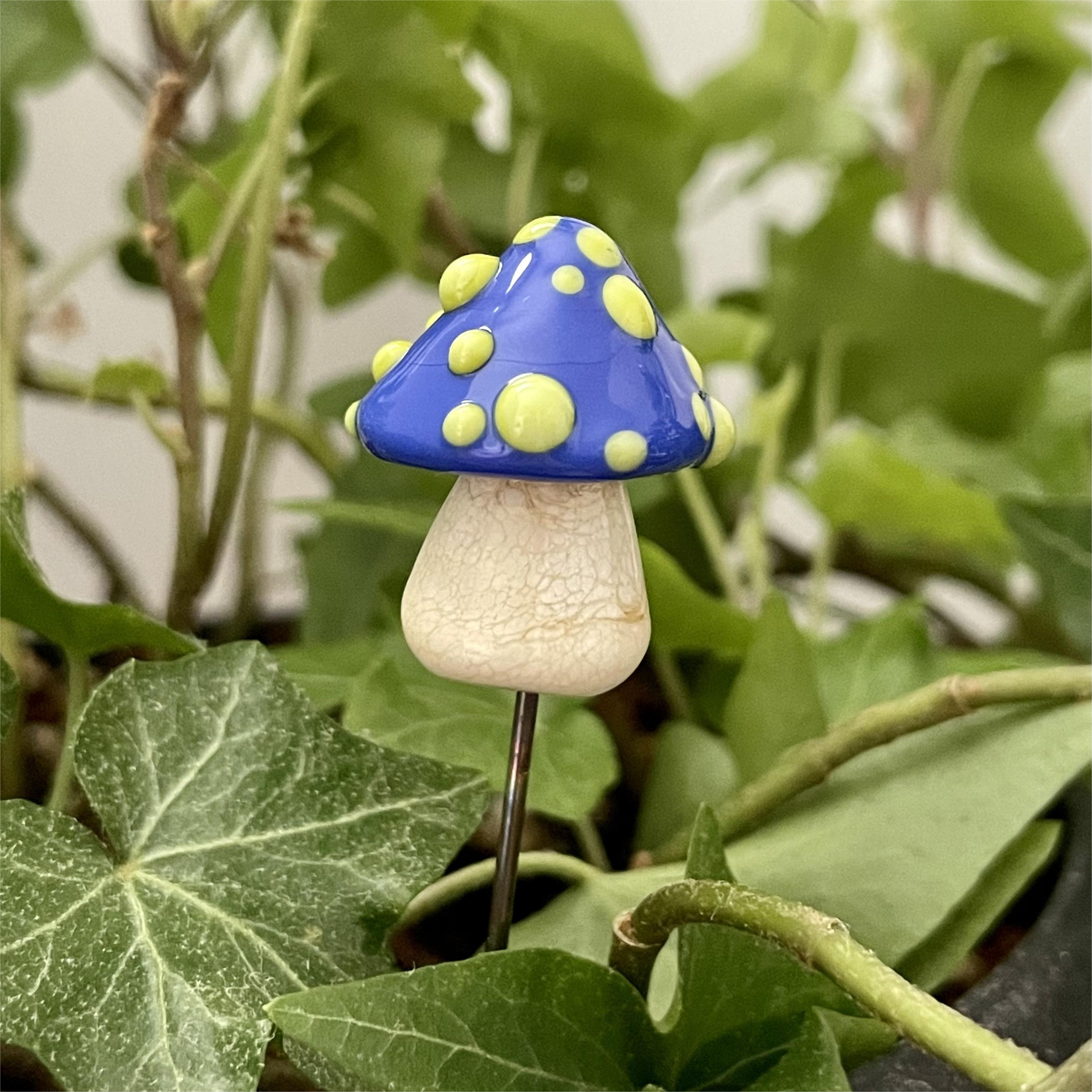 🪴Funny Potted Plant Decoration-Stained Glass Mushrooms🍄