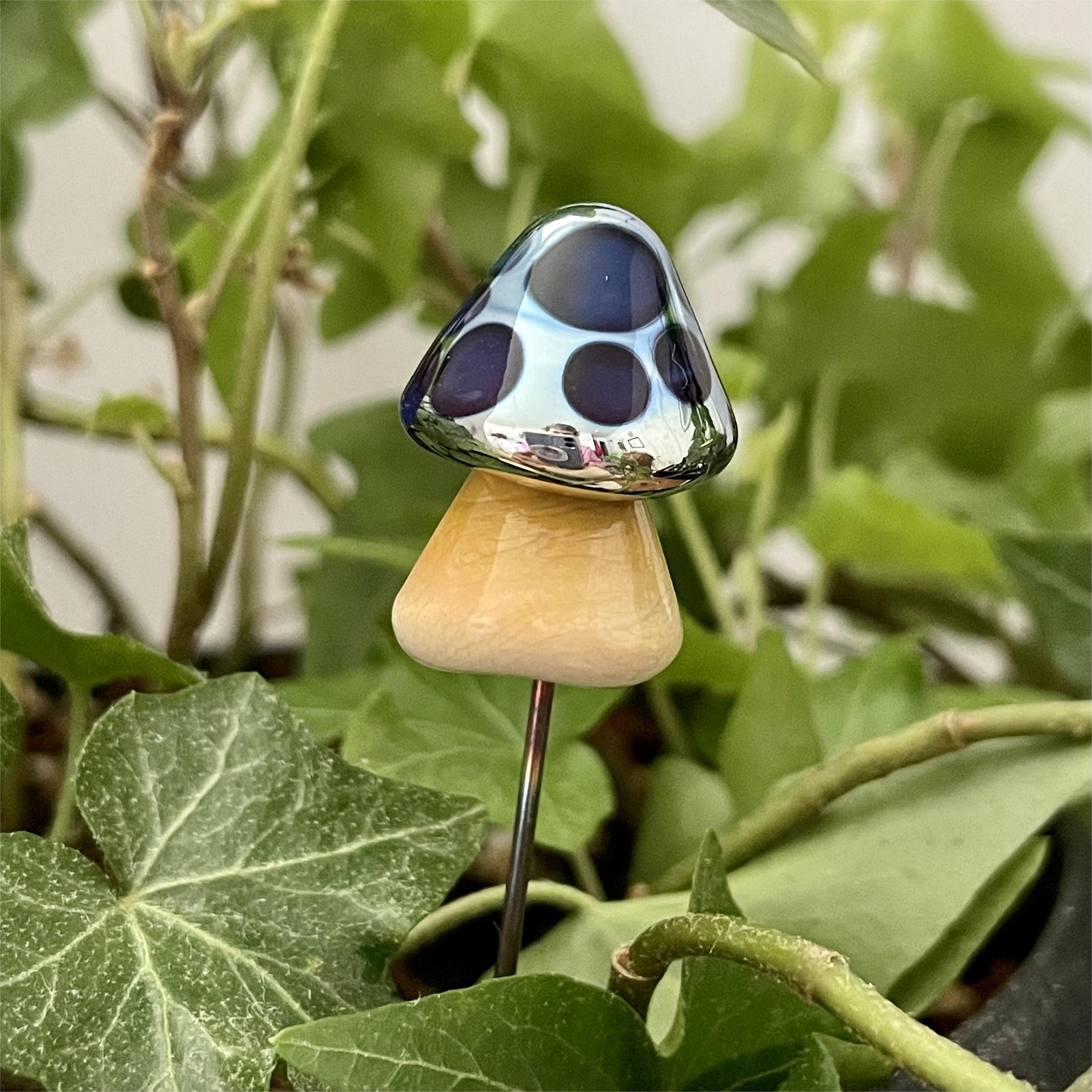 🪴Funny Potted Plant Decoration-Stained Glass Mushrooms🍄
