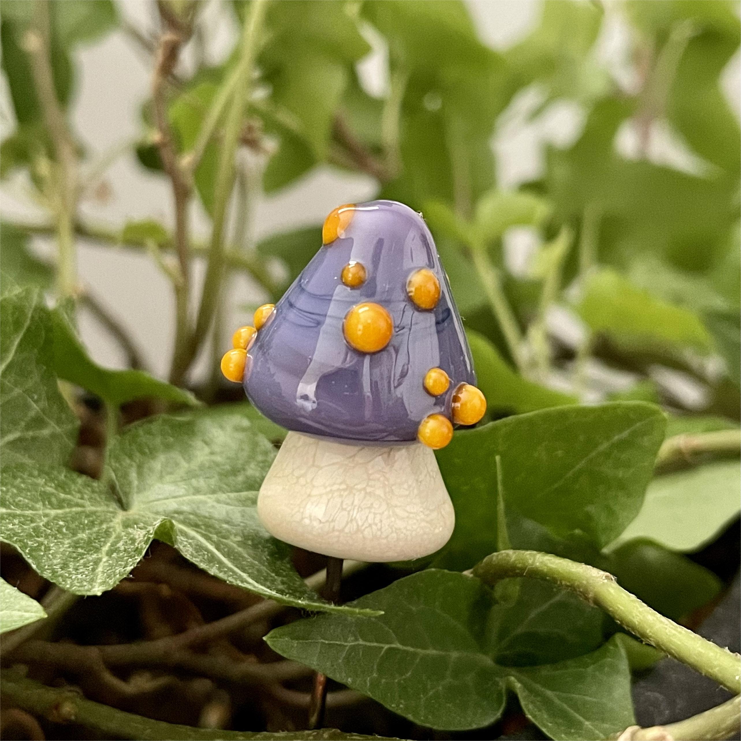 🪴Funny Potted Plant Decoration-Stained Glass Mushrooms🍄