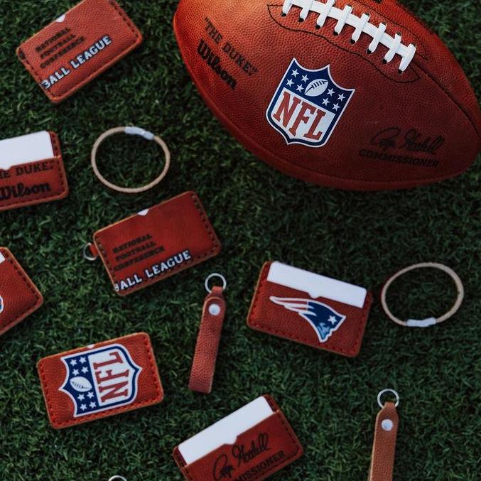 NFL Official Football Leather Wallet 