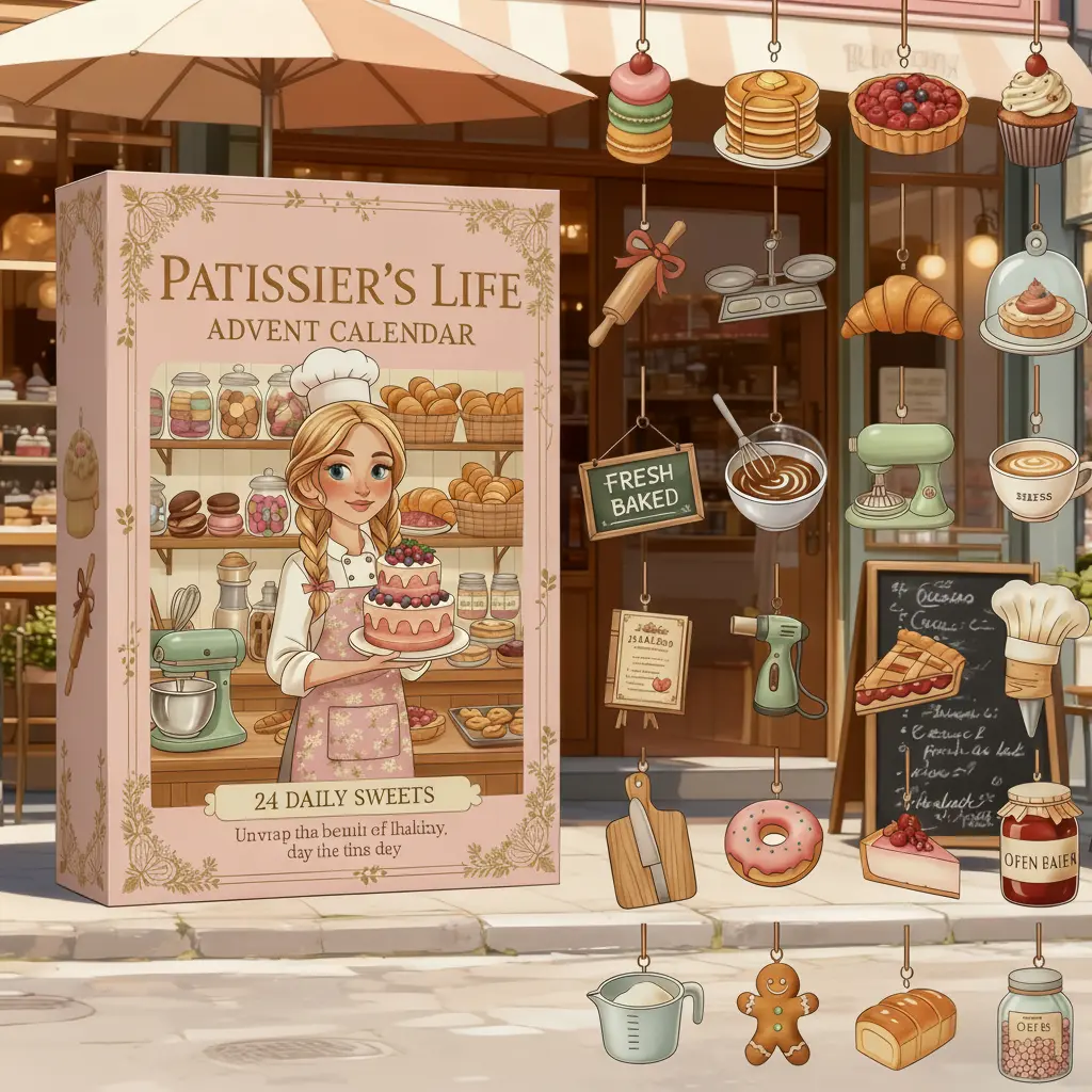 Patissier's Life: 24 Daily Sweets Advent Calendar