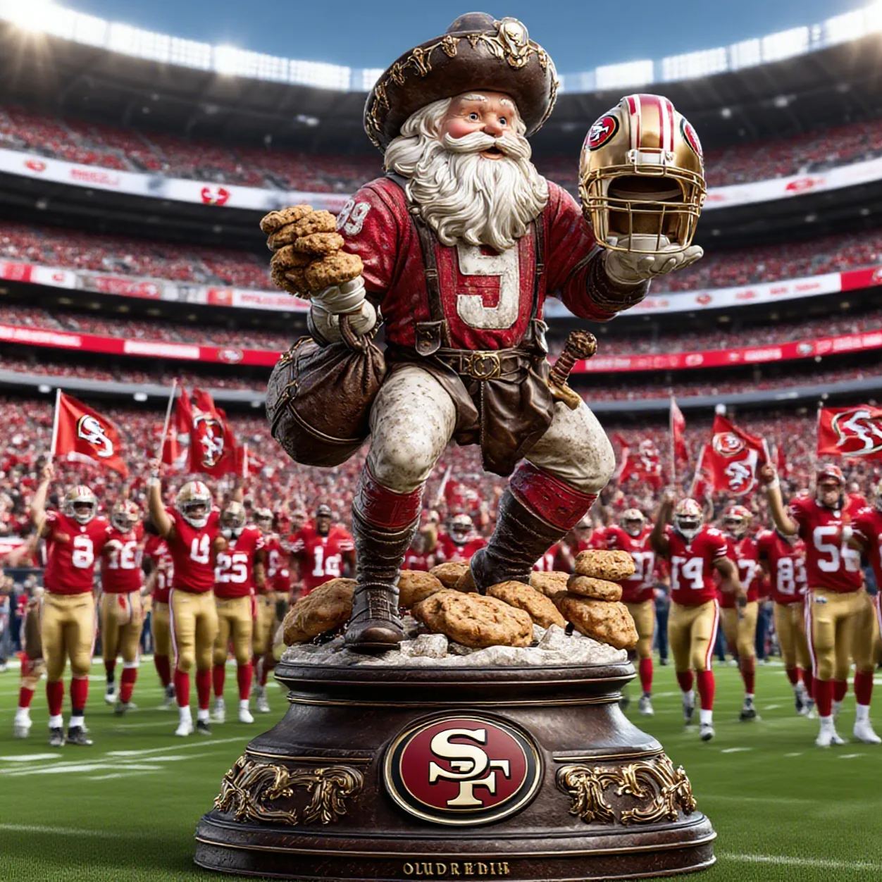 Super Bowl Champion Team Commemorative Figurine