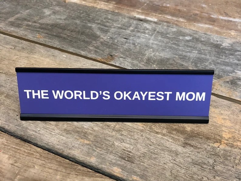 Funny Desk Sign Boss Gag Gift