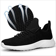 Mesh Flyknit & Breathable Upper