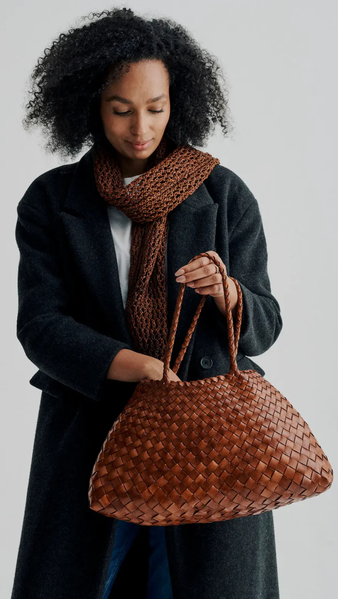 Rustic Woven Tote Big