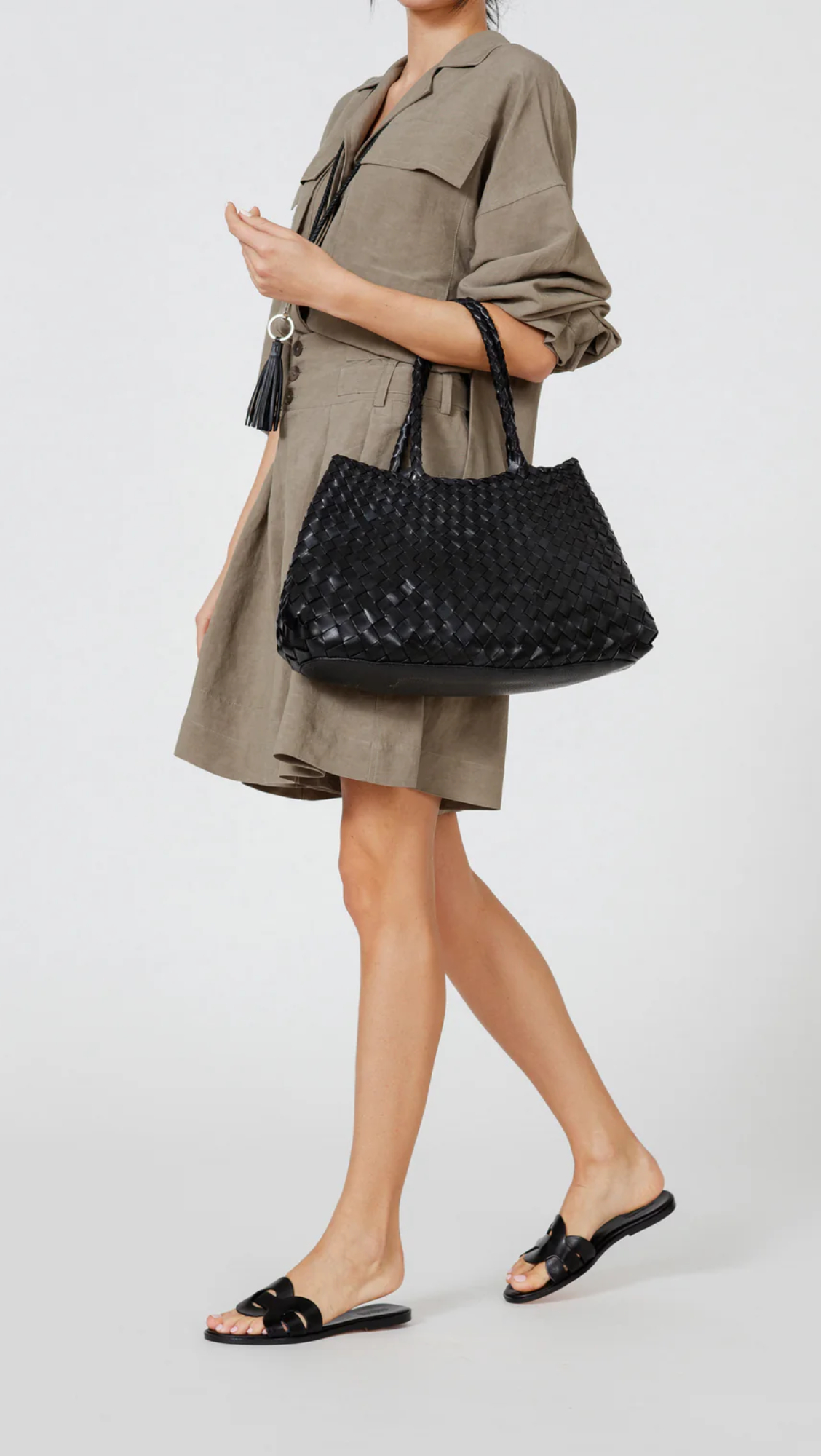 Rustic Woven Tote Big