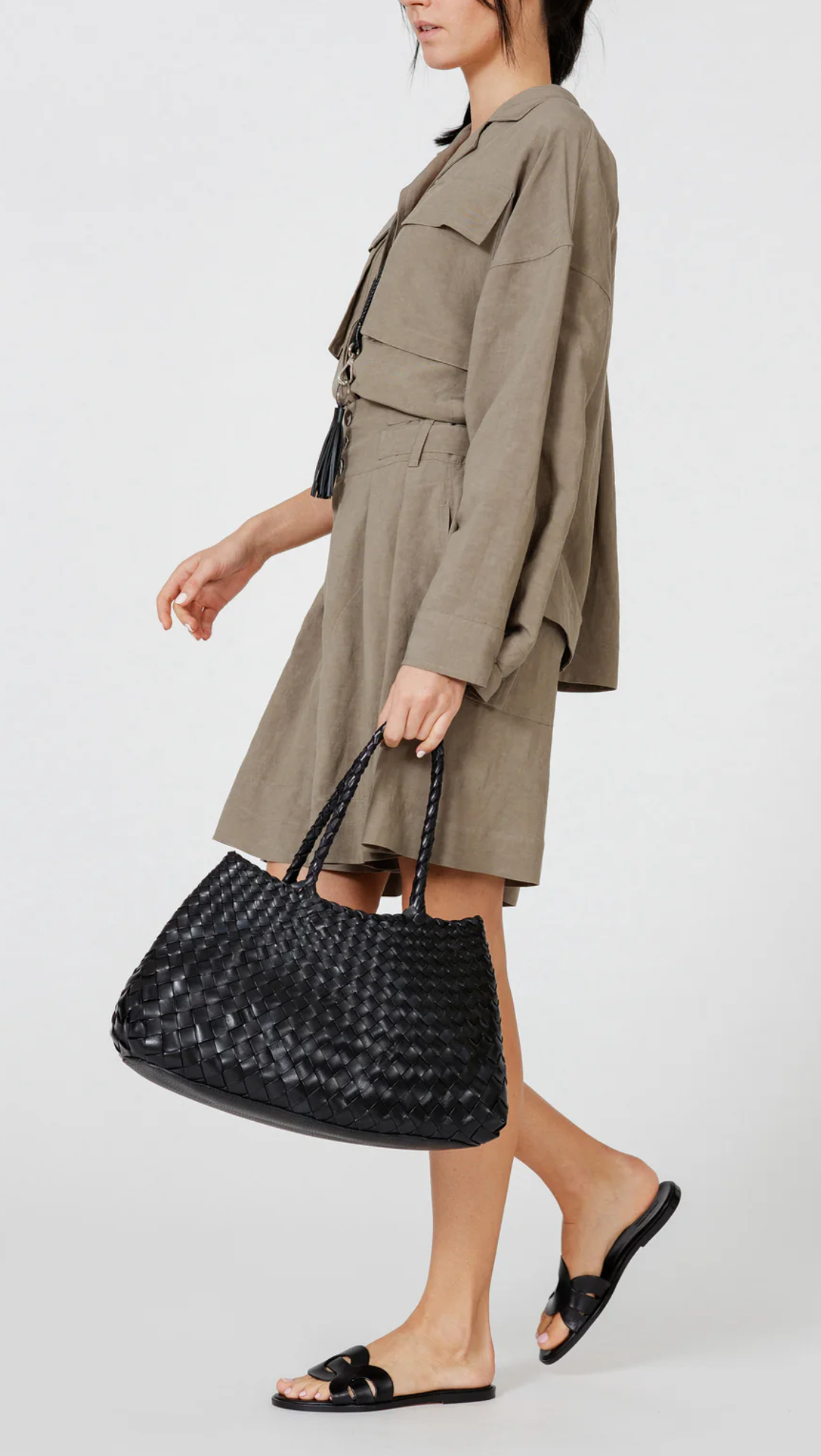 Rustic Woven Tote Big