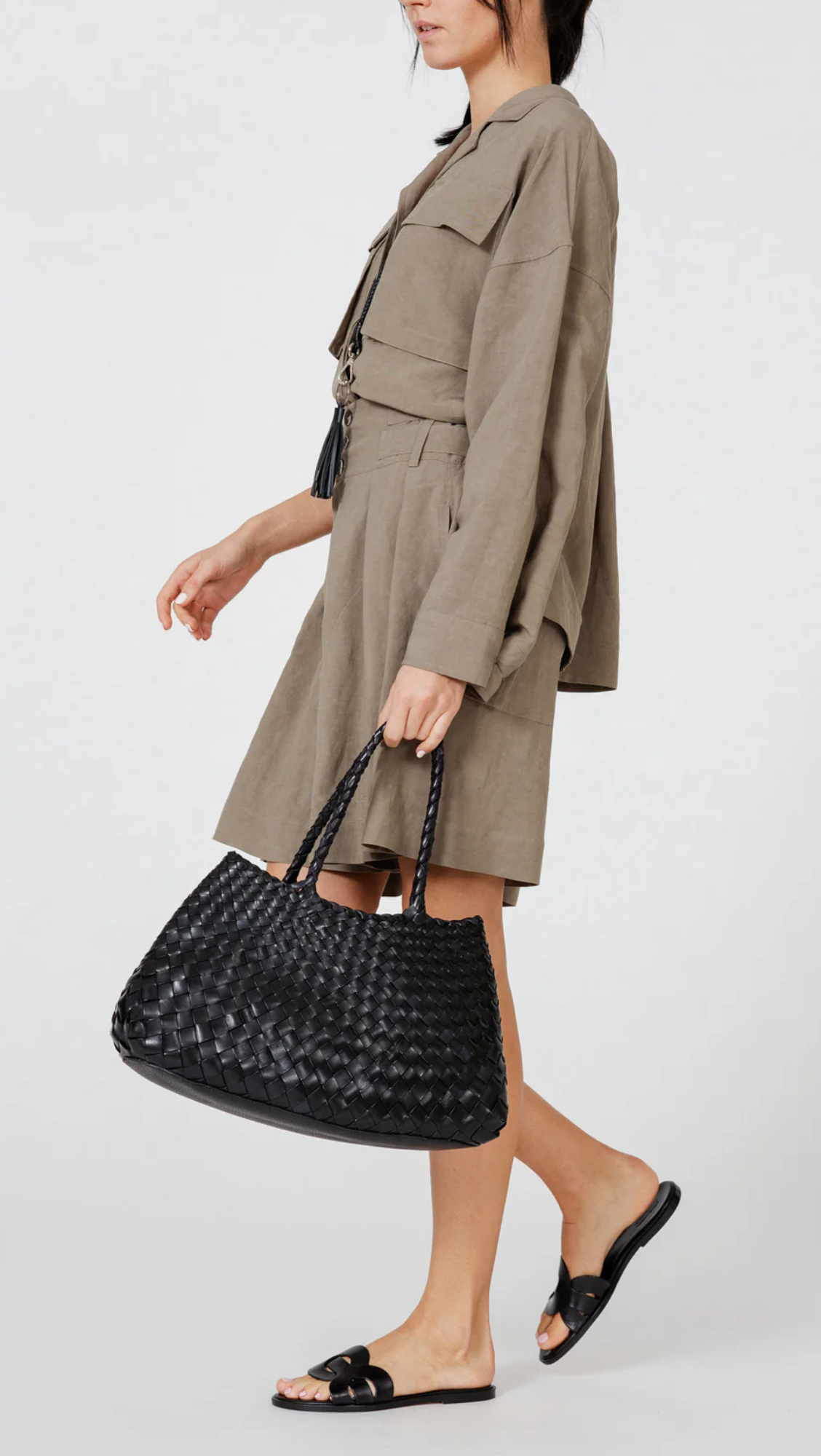 Rustic Woven Tote Big