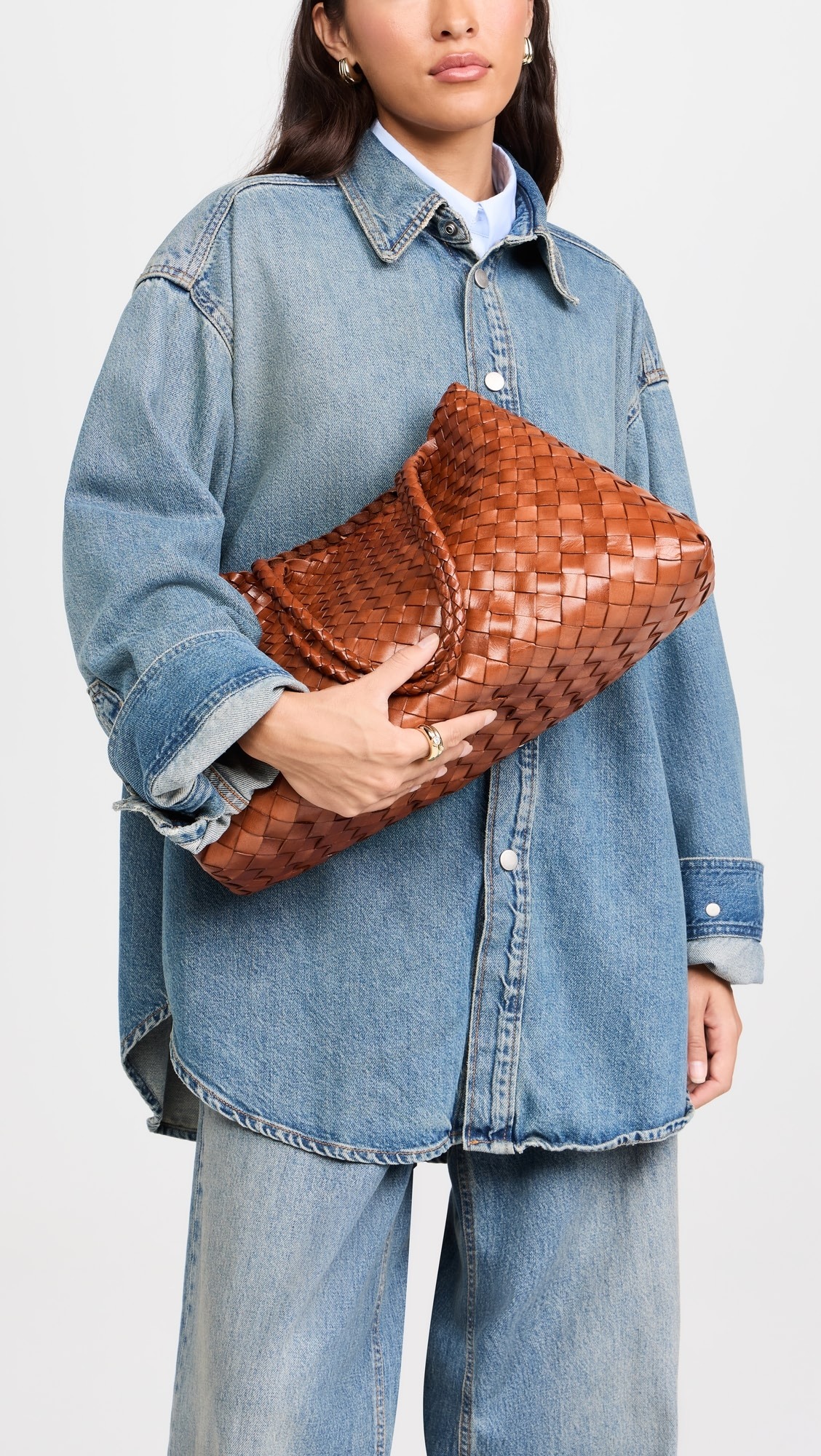 Rustic Woven Tote Big Tan