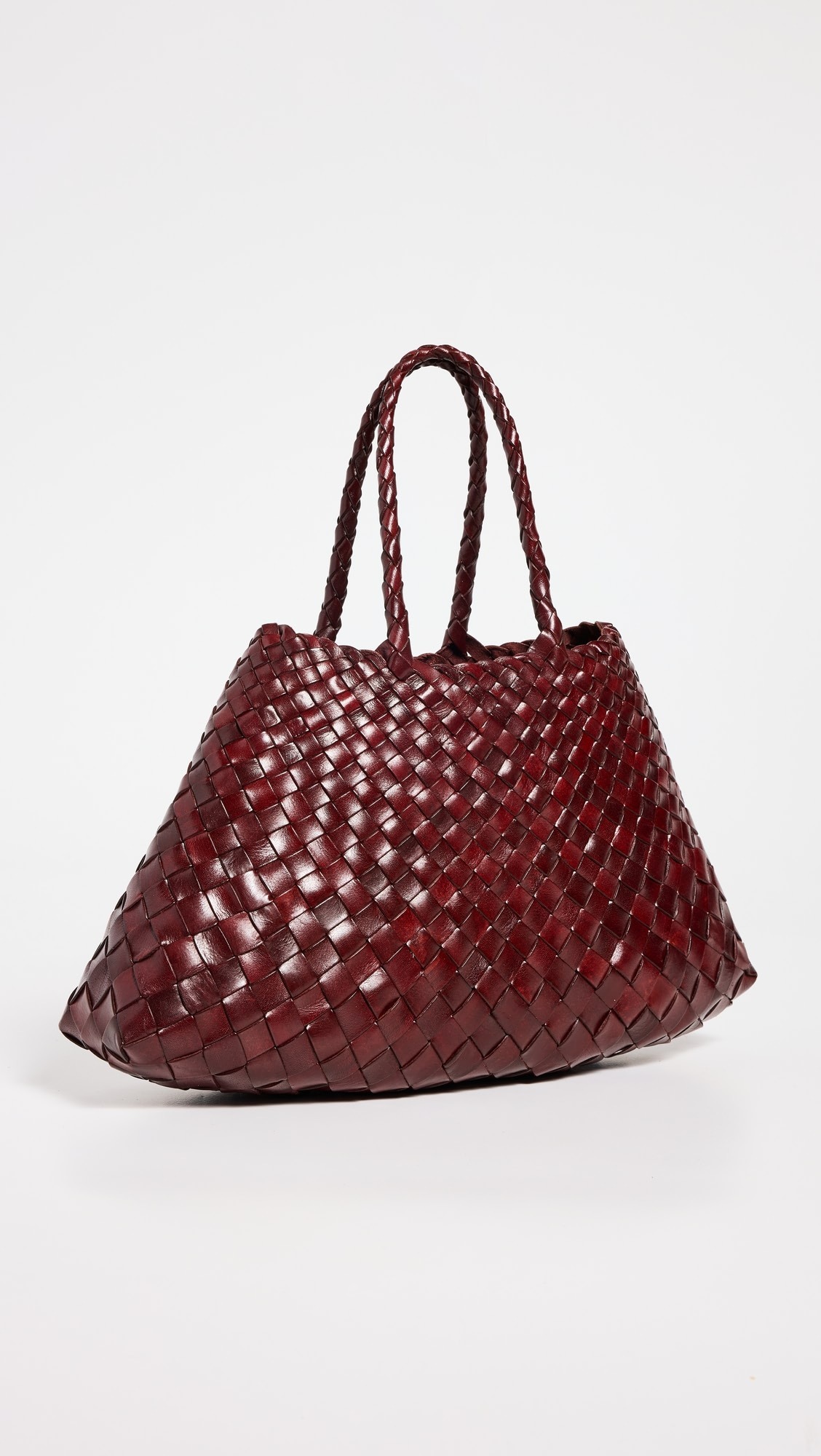 Rustic Woven Tote Big Tan