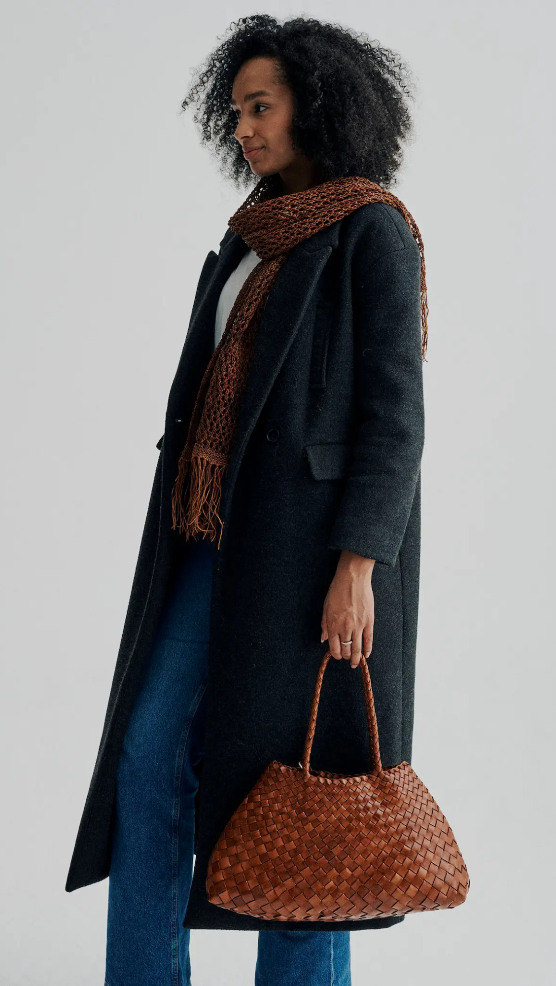 Rustic Woven Tote Big