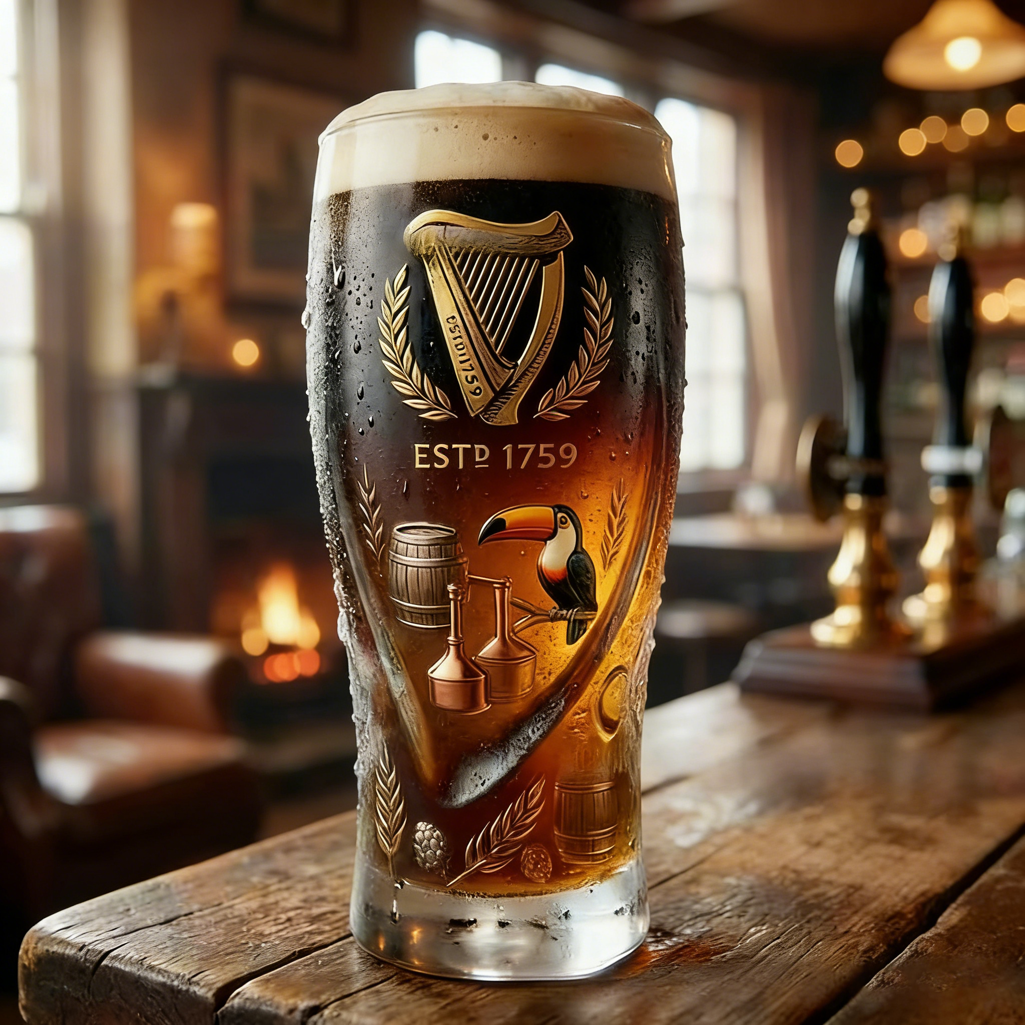 🔥Limited Edition🎁 - Guinness Heritage 1759 Commemorative Glass