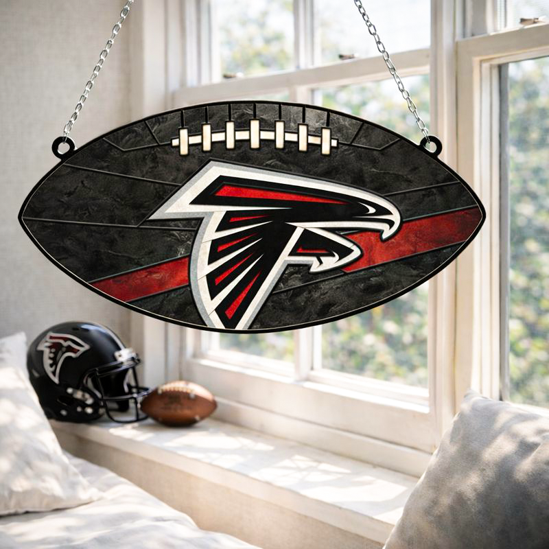 🔥Limited Edition🎁Football Team Suncatcher🏈 Perfect Gift for True Football Fans