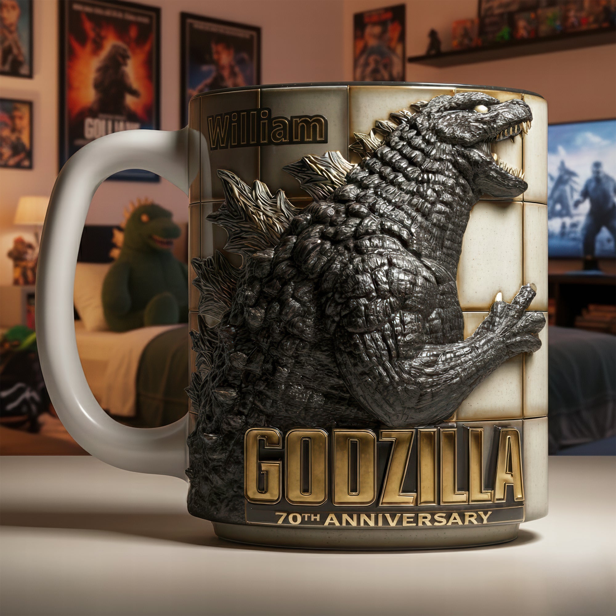 🔥 New Year Hot Sale 49% OFF☕Giant Creature Coffee Mug 👹🎁 — A Legendary Gift for Bold Coffee Lovers