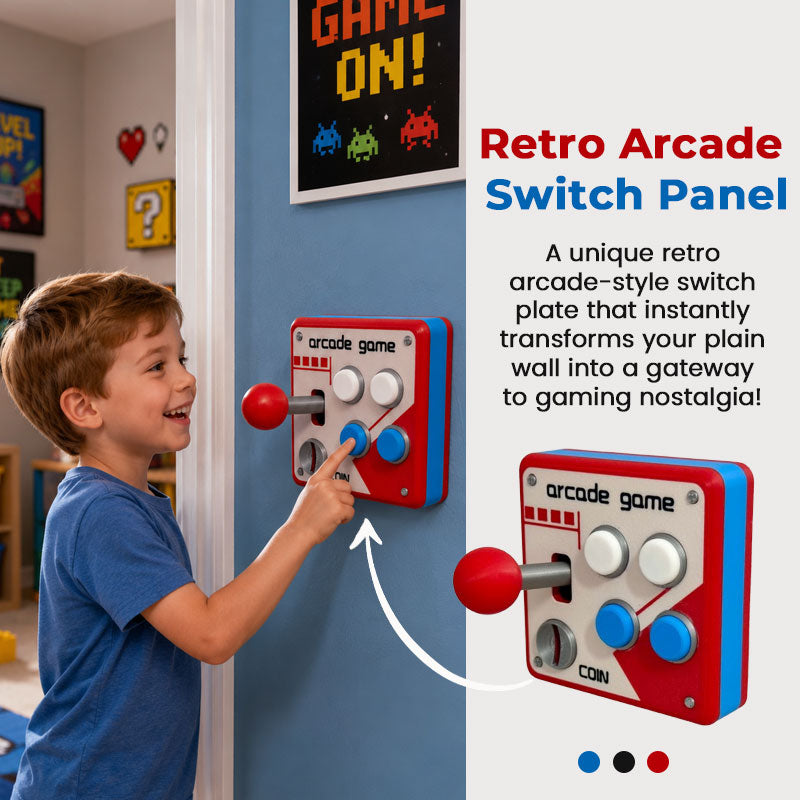 🎁Last Day Promo: 50% OFF - Retro Arcade Switch Panel