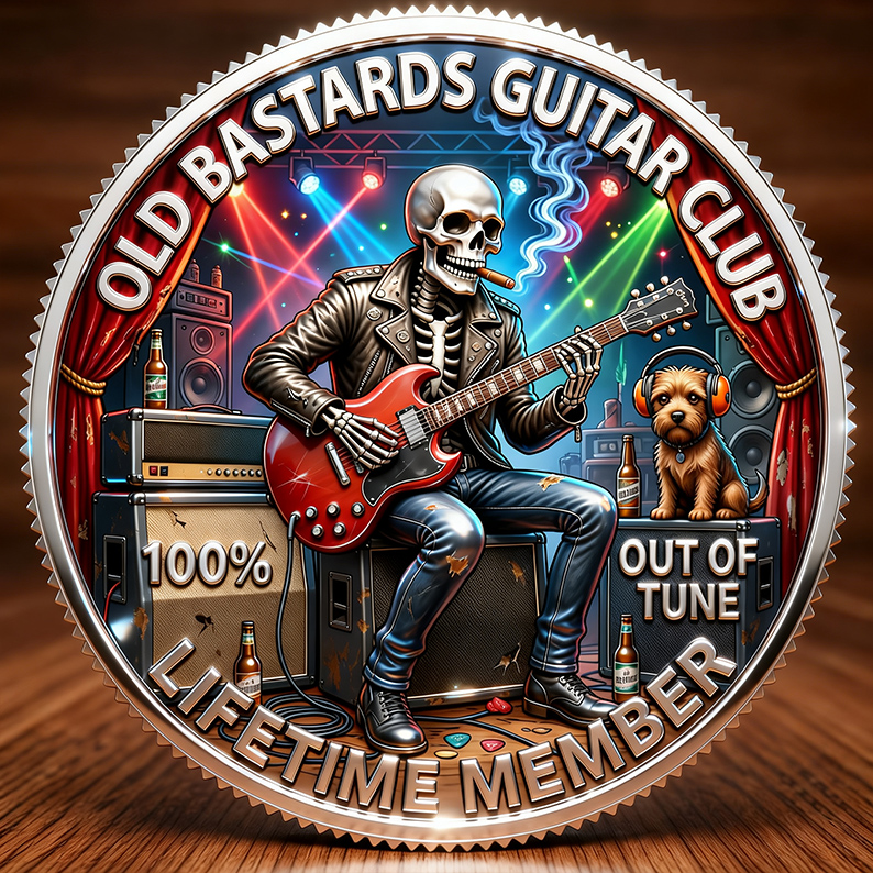 🎸Last Day 60% OFF - Legendary Guitar Club Coin