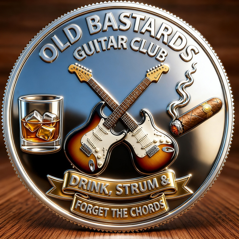 🎸Last Day 60% OFF - Legendary Guitar Club Coin