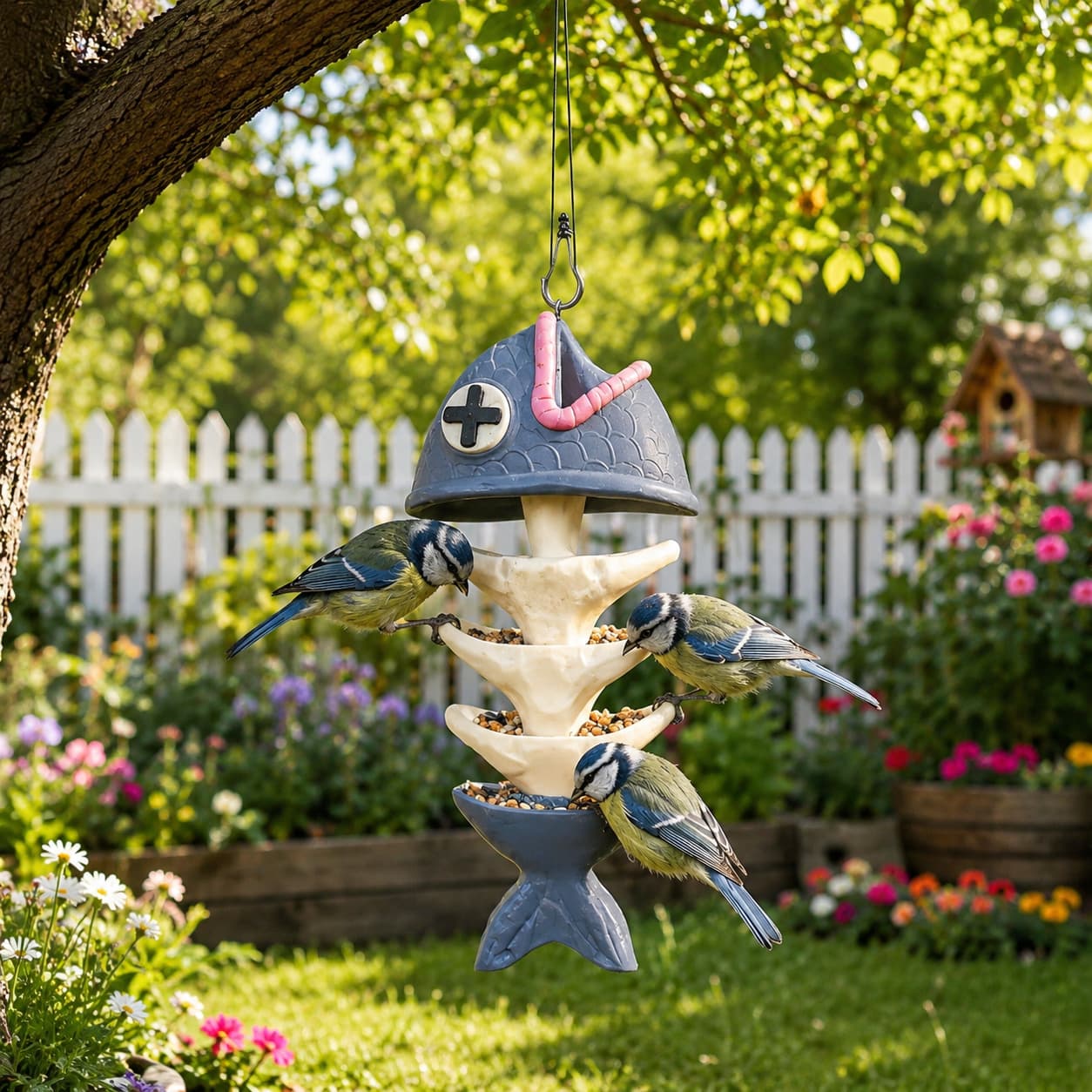 🔥Last Day 70% OFF - 🐦Fishbone Hanging Bird Feeder