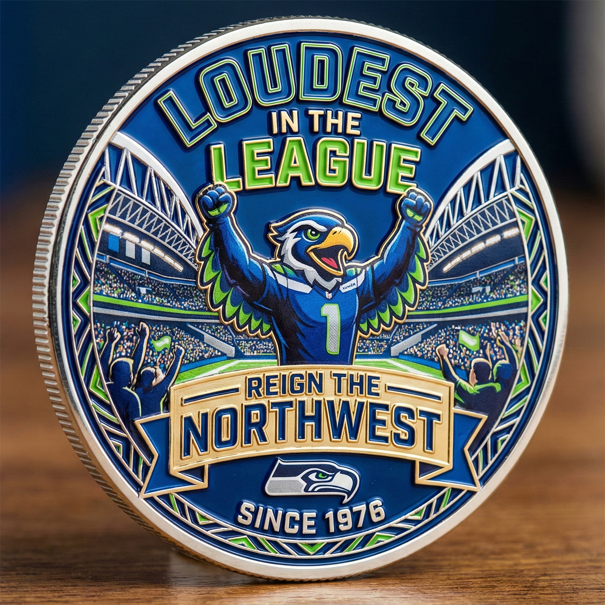 2025 Seahawks NFC Champions Commemorative Coin