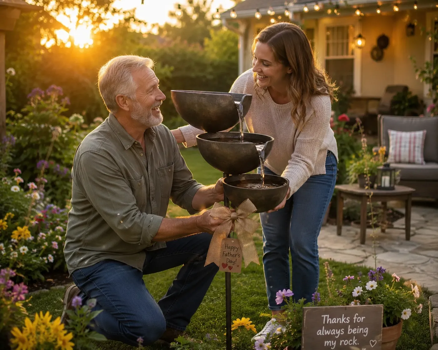 🌞50% OFF NOW! 🌿Bring Life Back To Your Garden – Rain Catcher Bird Bath 🐦