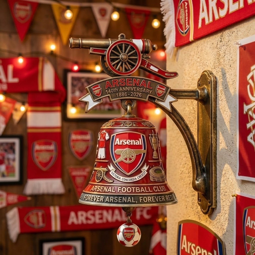🔔Football Club  Anniversary Commemorative Wall Bell