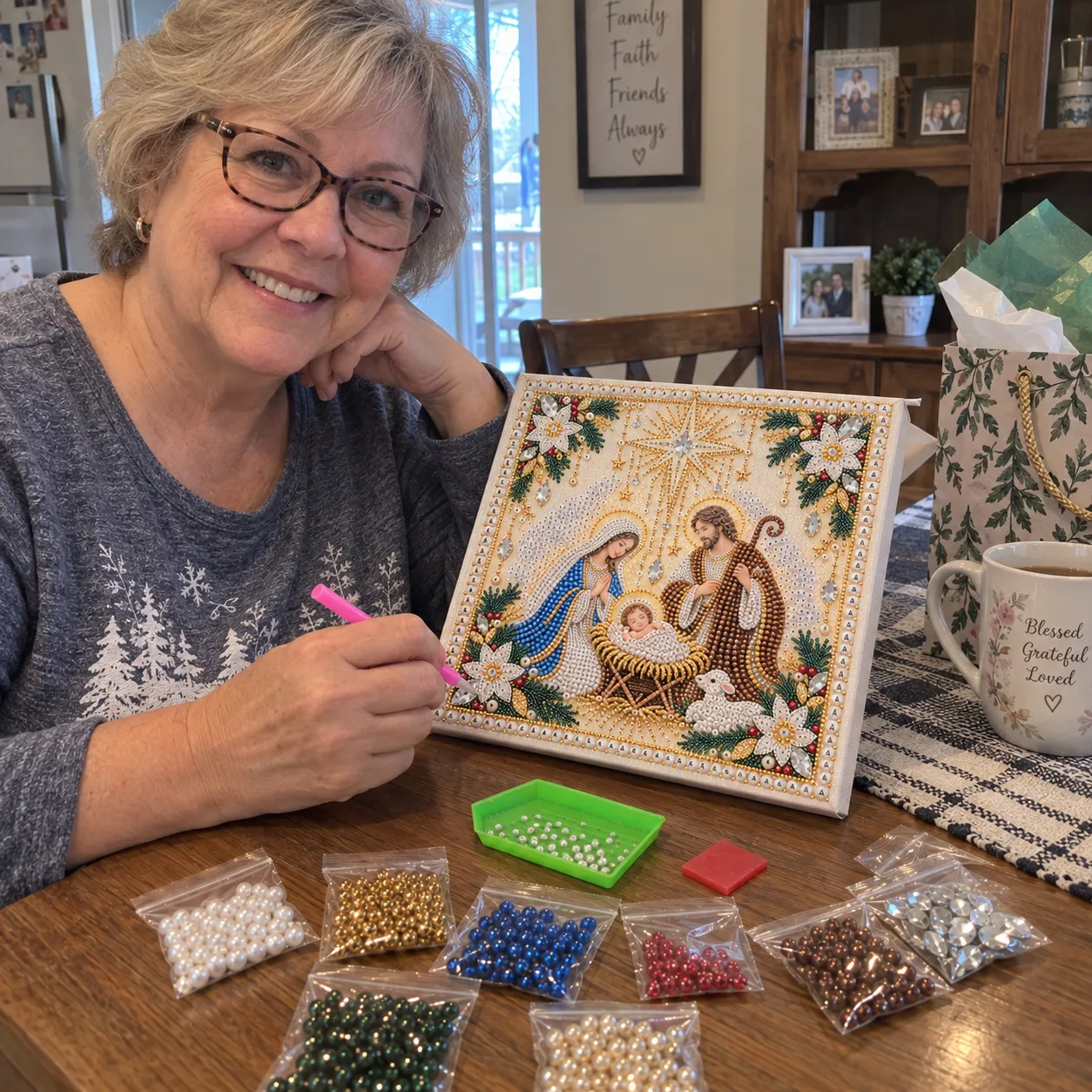 Customer pearl art review