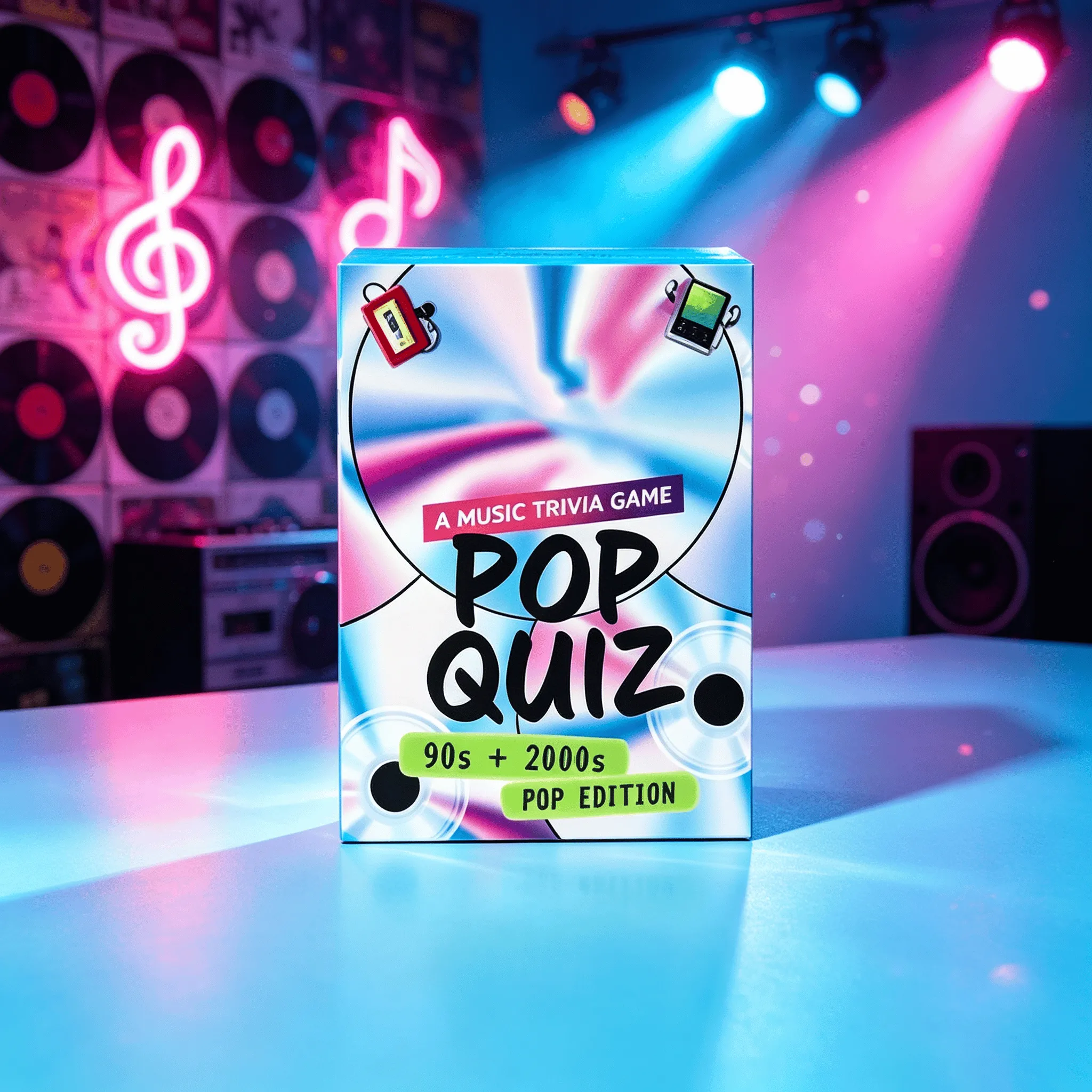 🔥Last 40pcs🎉-Lyrics Pop Quiz Pop Quiz 90s & 2000s Edition Music Trivia Game