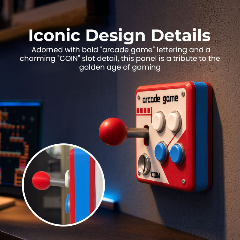 🎁Last Day Promo: 50% OFF - Retro Arcade Switch Panel