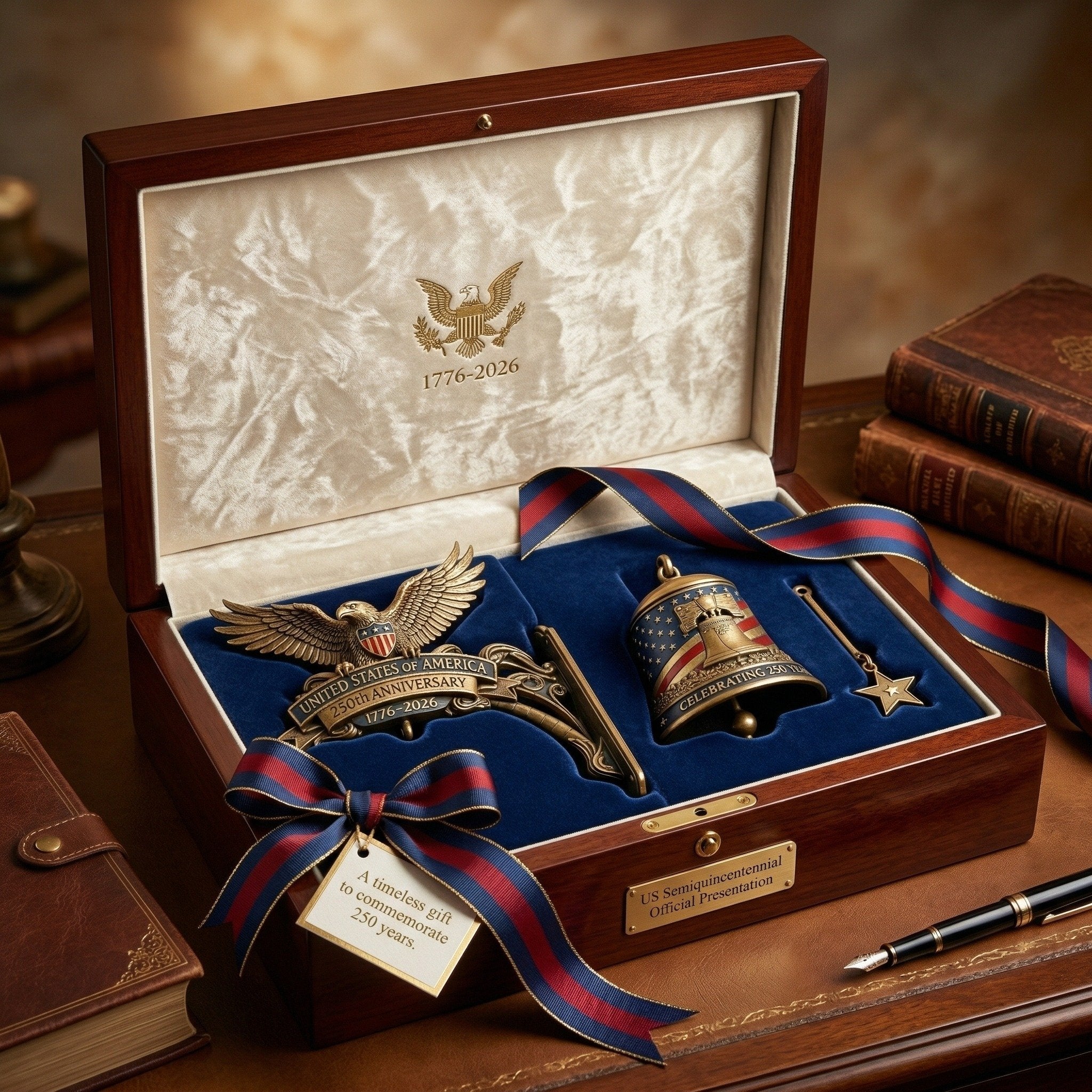 🔥Last Day 49% OFF - 🔔American Eagle 250th Anniversary Doorbell 🇺🇸