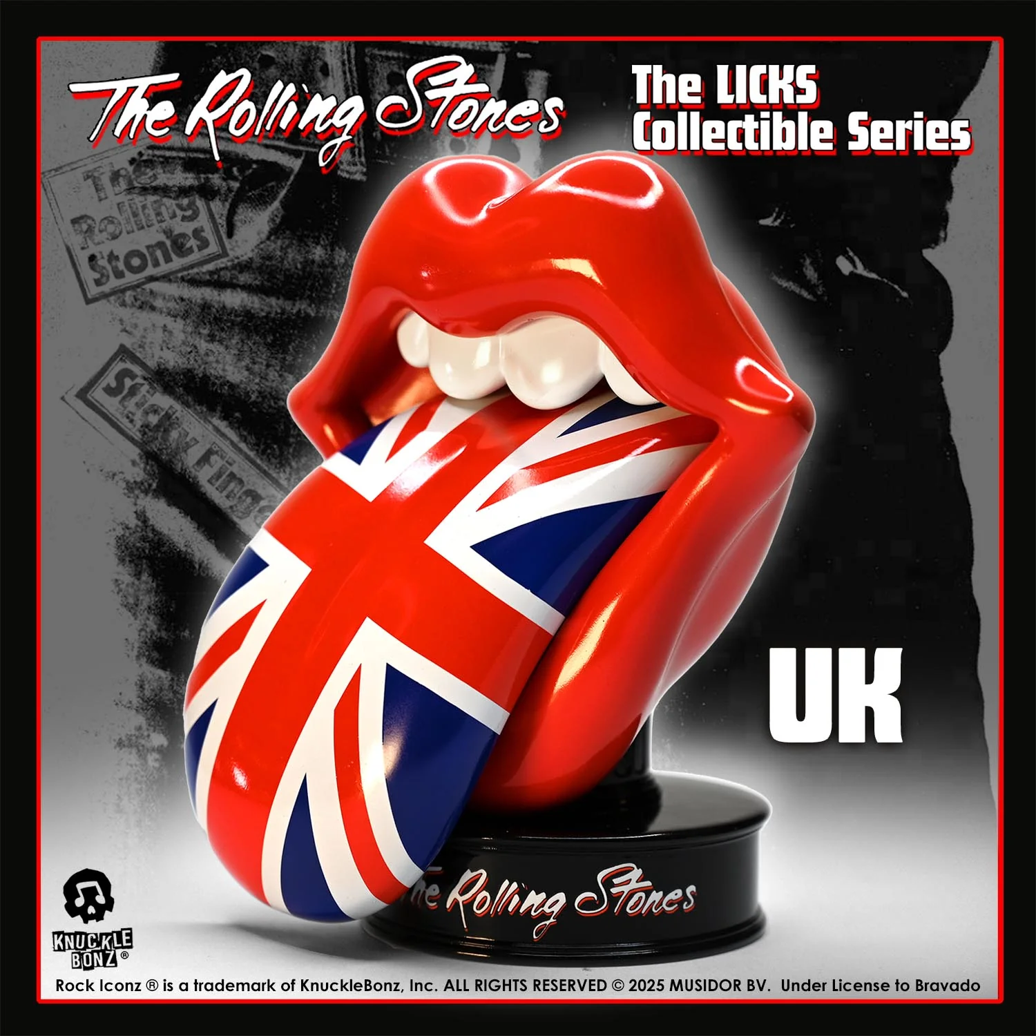 🎸✨ The Rolling Stones “Licks” Collectible Statue 🐾🔥