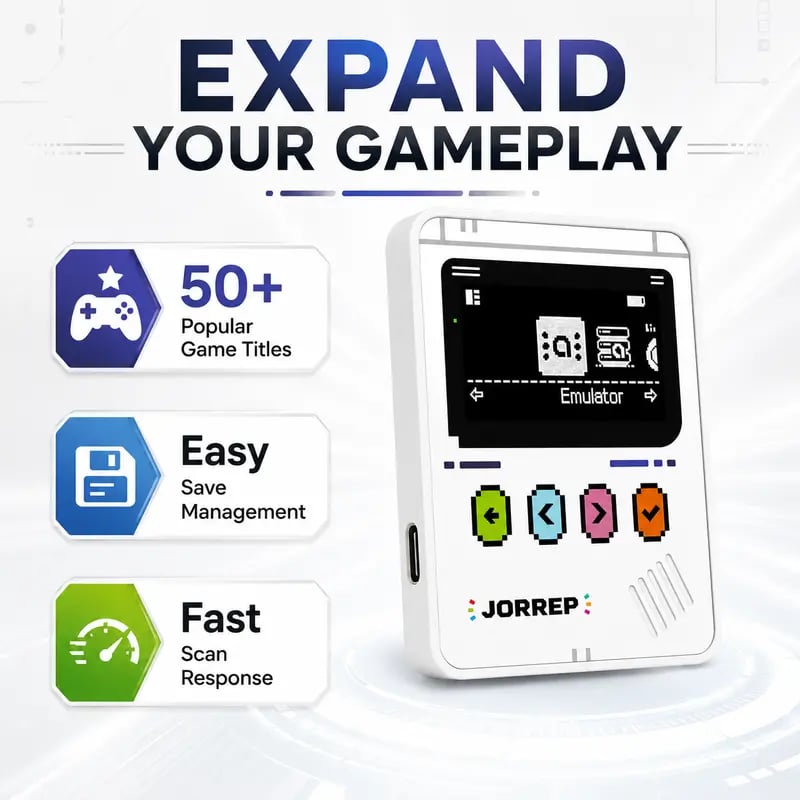 LIMITED TIME 70% OFF! ⚡-💥🏆 Pro NFC Tag Emulator: Intelligent Multi-Game Reader with 1.4" OLED Screen – 3000+ Saves, Unlimited Rewrite & Auto UID Regen for Ultimate Gaming 🚀