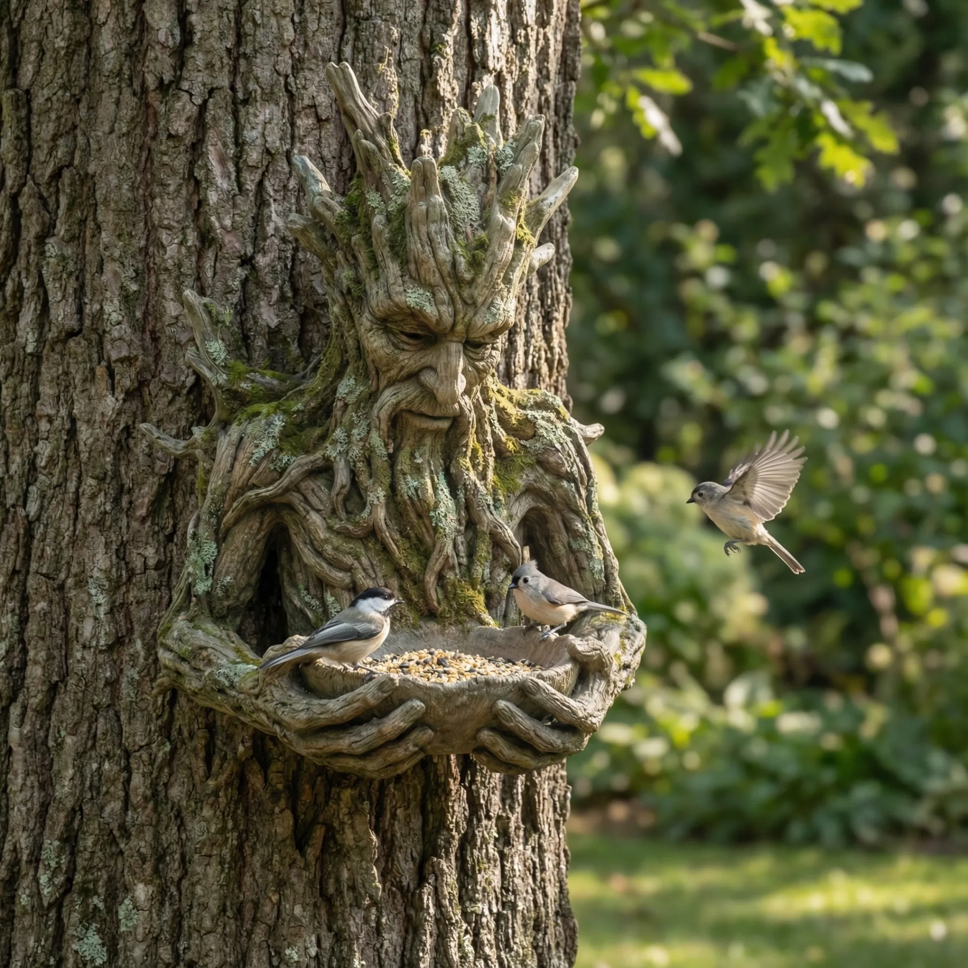 🔥 New Year Hot Sale 49% OFF🦶🦜Bigfoot Bird Feeder—A Fun Surprise for Your Backyard🌲