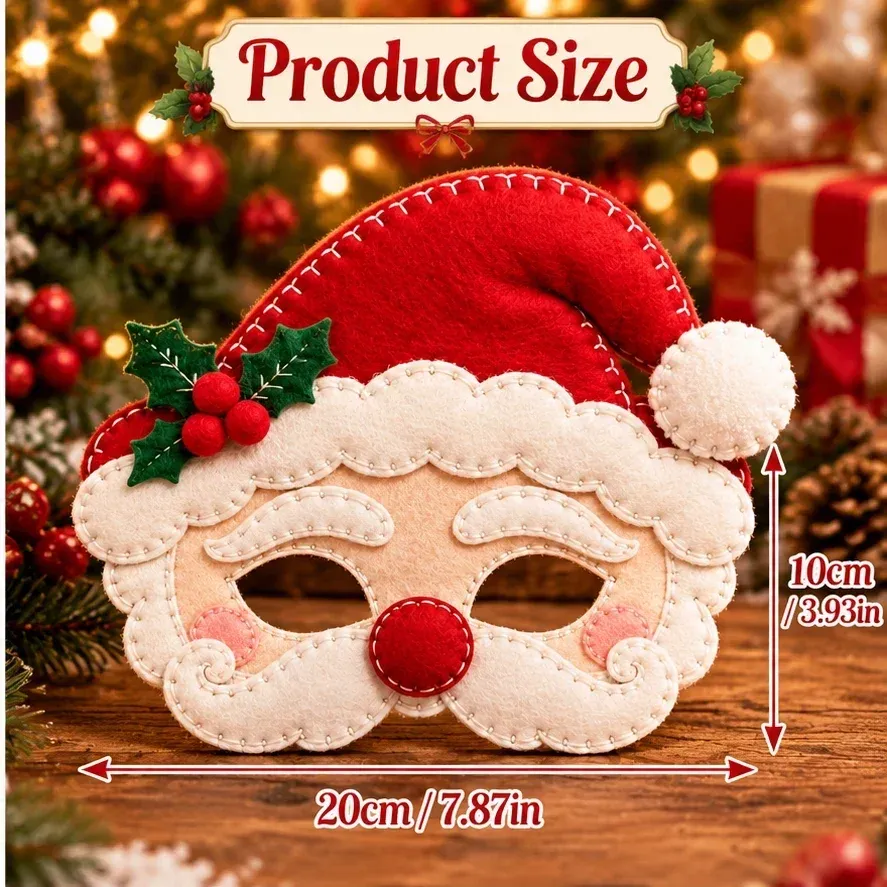 Christmas felt mask specifications