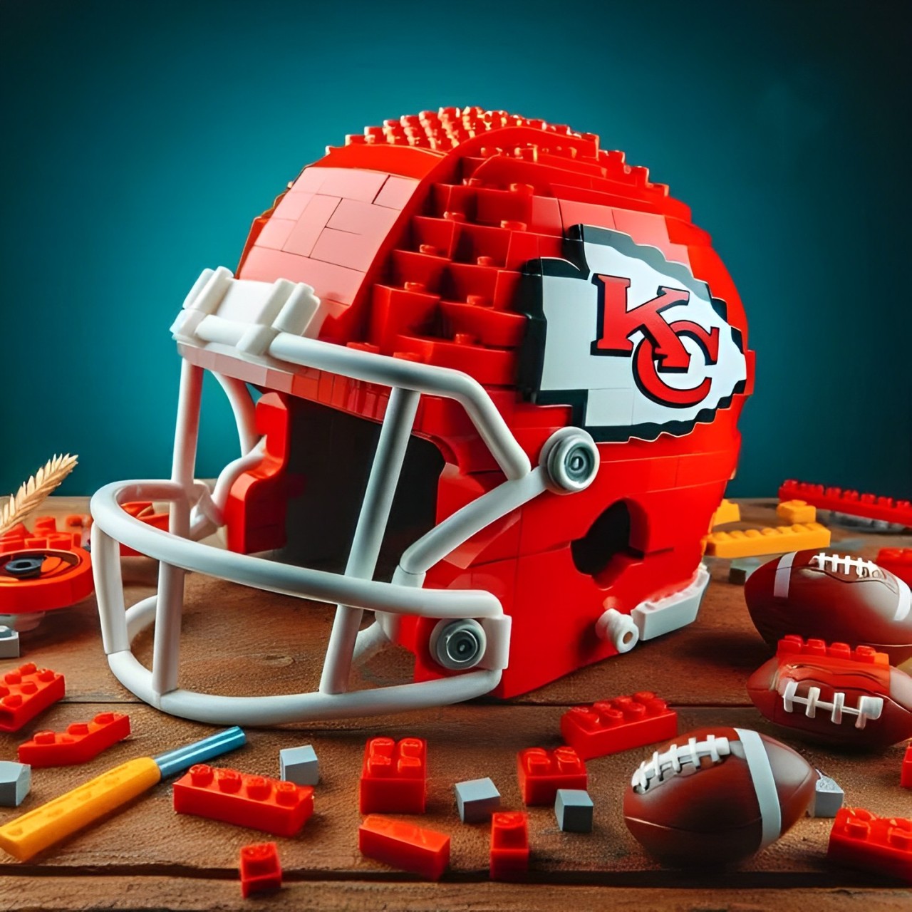 🎄Christmas Hot Sale - 70% OFF-NFL Building Block Helmet🚛Buy 2 Get Free Shipping