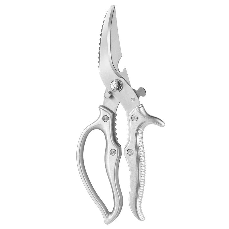 ✂️ LIMITED TIME 70% OFF! ⚡ Heavy-Duty Multifunction Kitchen Shears – 4-in-1 Tool with Fish Scaler, Bottle Opener & Safety Lock 🔪