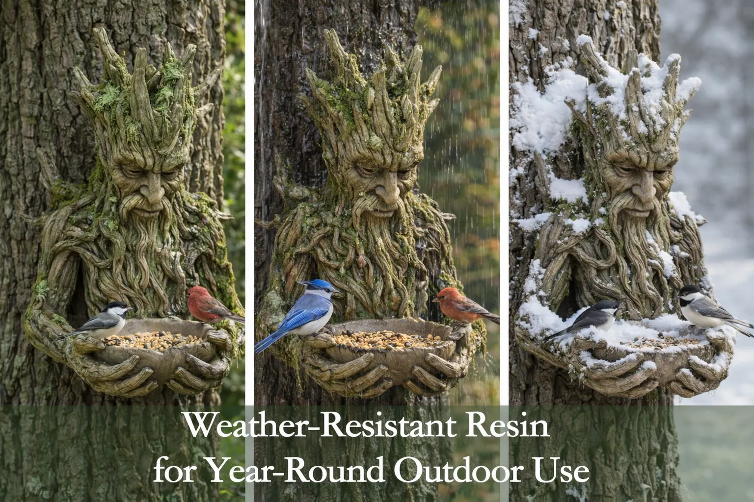 🔥 New Year Hot Sale 49% OFF🦶🦜Bigfoot Bird Feeder—A Fun Surprise for Your Backyard🌲