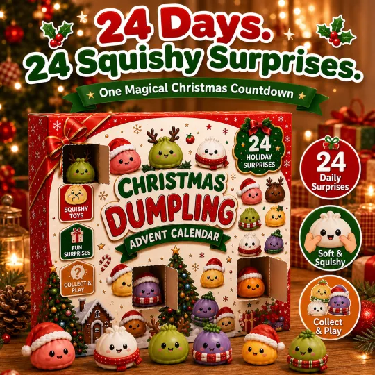 ⏳ Last day 70% OFF – 🎄Christmas Advent Calendar Box🥟