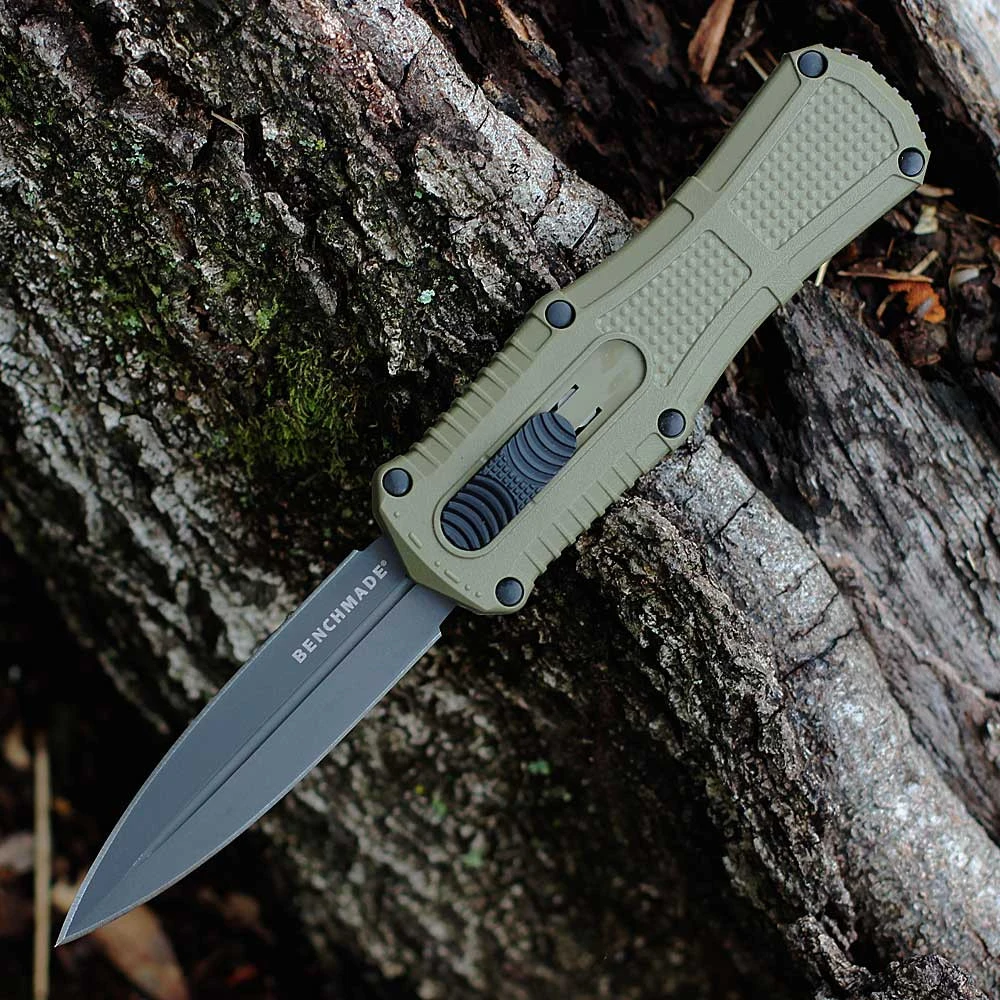 ⚡Last Day 70% OFF🔥Benchmade 3370GY Claymore OTF Automatic knife ✈️Buy 2 Get Free Shipping