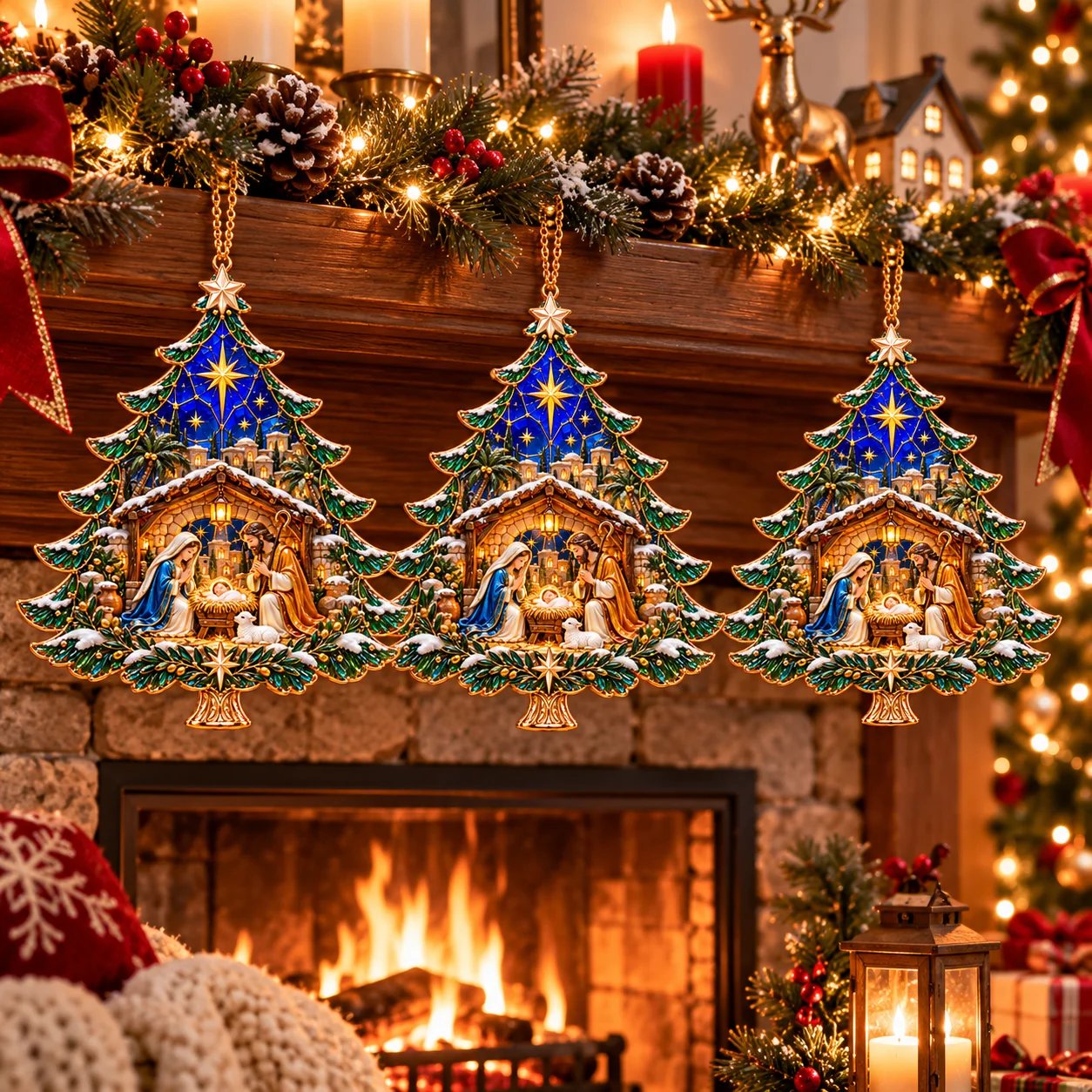 🔥Limited time 70% OFF - 🎄✝️2026 Nativity Christmas Tree Ornament - Bring Faith & Joy to Your Christmas Tree
