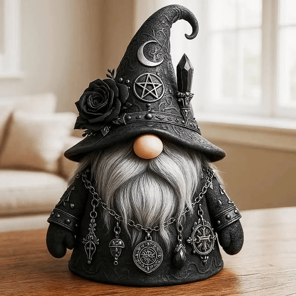 🎅Christmas Sale 49% Off🎄Gothic Gnome🔮🖤