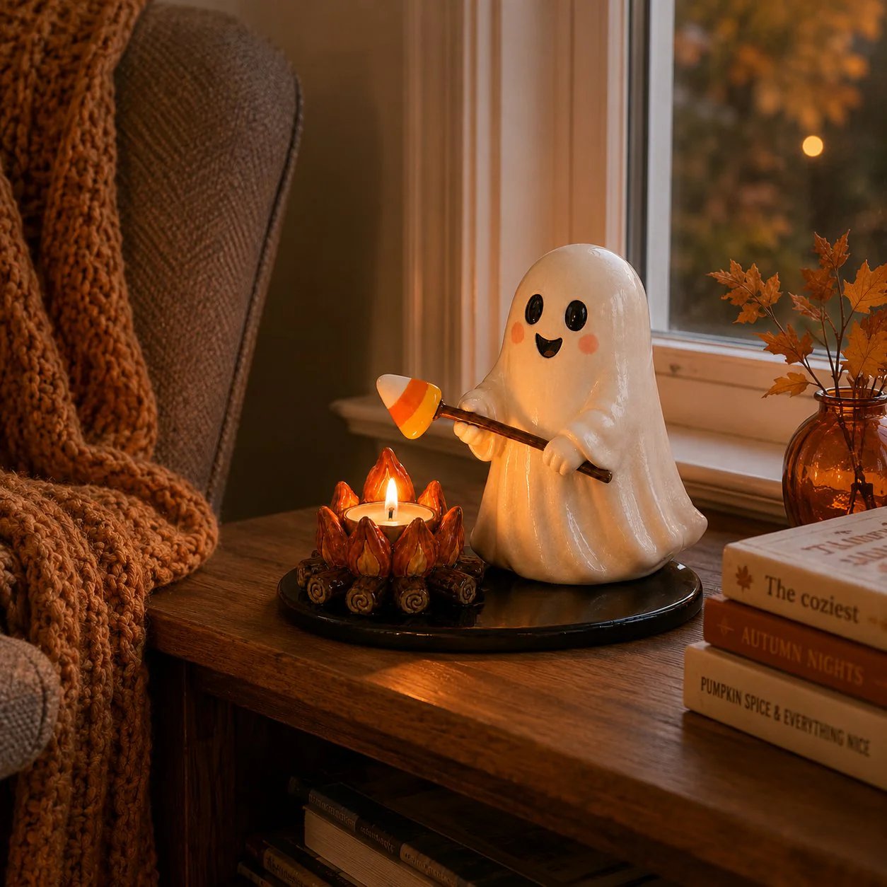 🔥LAST DAY 70% OFF💥Halloween Campfire Tealight Holder