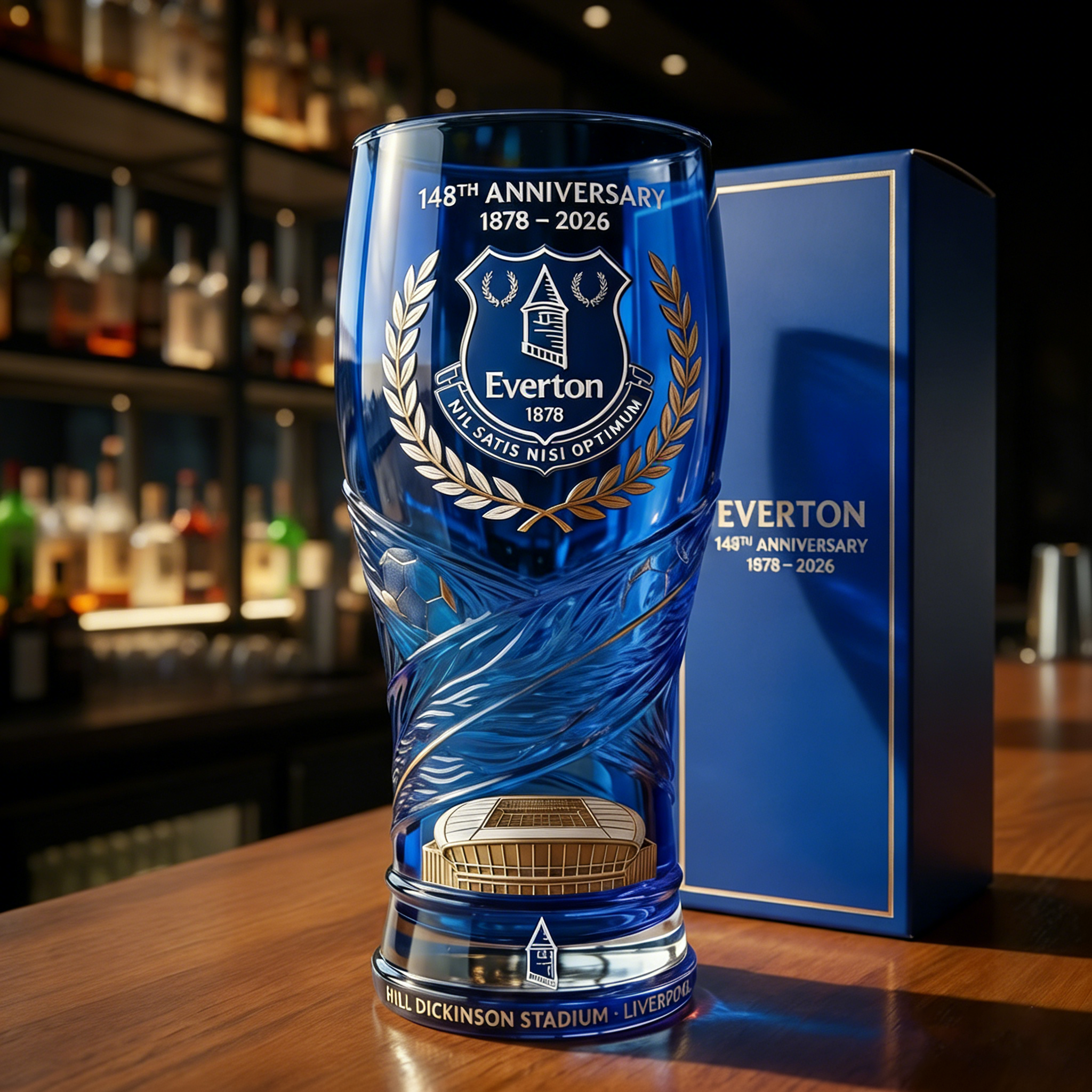 🔥Limited Edition🎁 - Everton 148th Anniversary Commemorative Glass