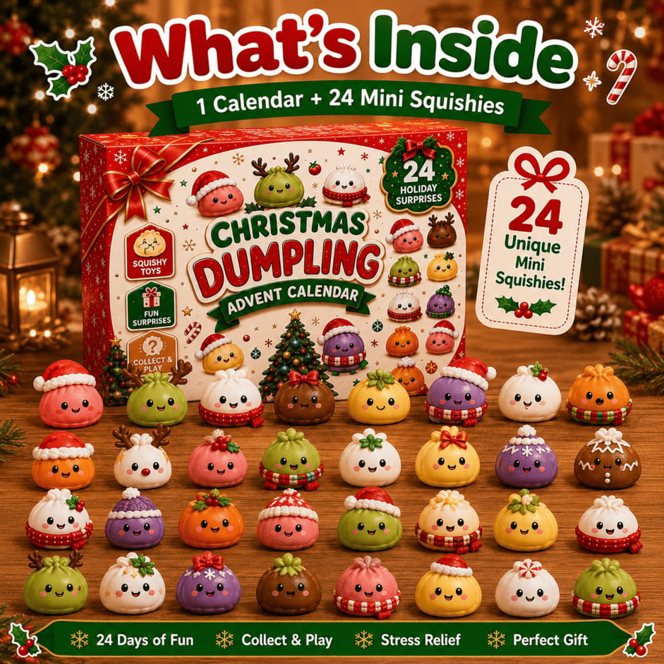 ⏳ Last day 70% OFF – 🎄Christmas Advent Calendar Box🥟
