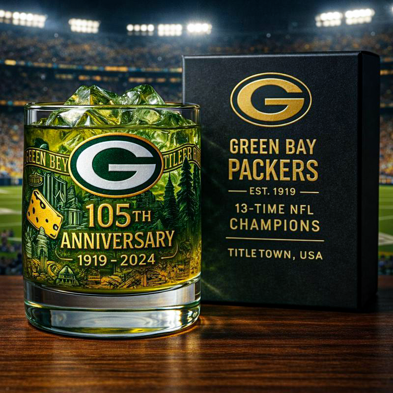 🔥Limited Edition🎁Football Team Anniversary Whiskey Glass Collection🚛Buy 2 Get Free Shipping