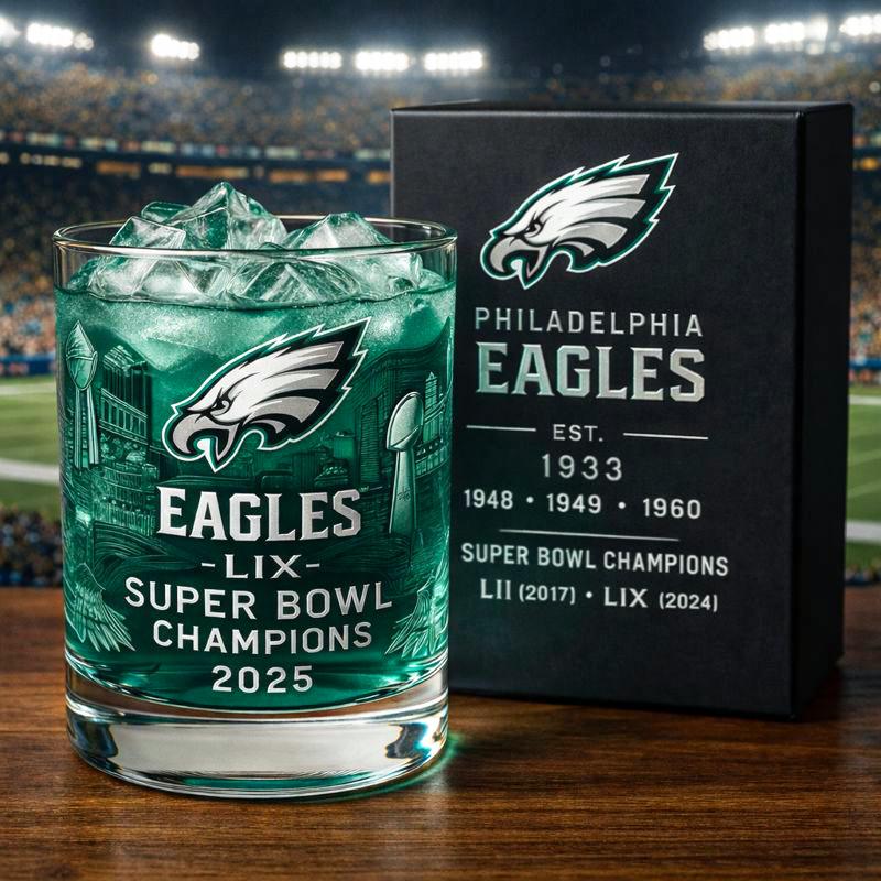 🔥Limited Edition🎁Football Team Anniversary Whiskey Glass Collection🚛Buy 2 Get Free Shipping