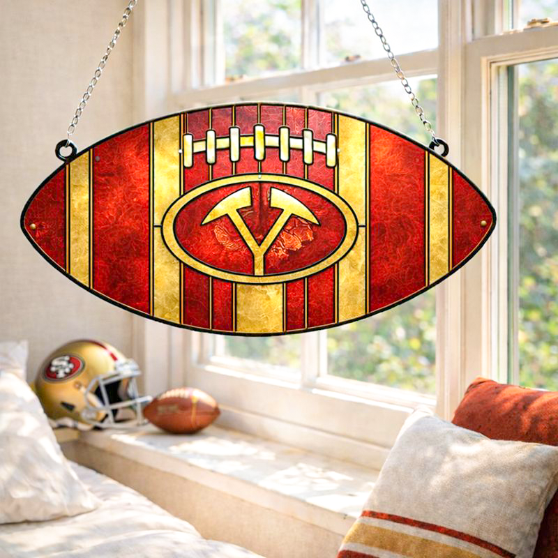 🔥Limited Edition🎁Football Building Block Suncatcher