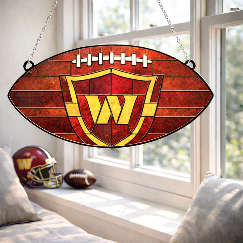 🔥Limited Edition🎁Football Team Suncatcher🏈 Perfect Gift for True Football Fans