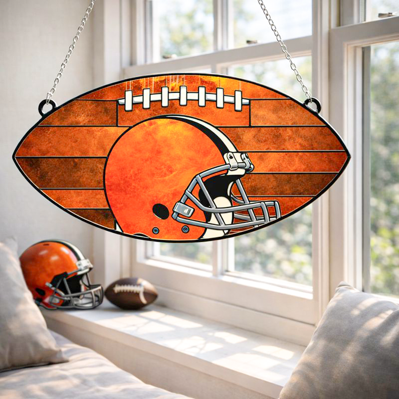 🔥Limited Edition🎁Football Team Suncatcher🏈 Perfect Gift for True Football Fans