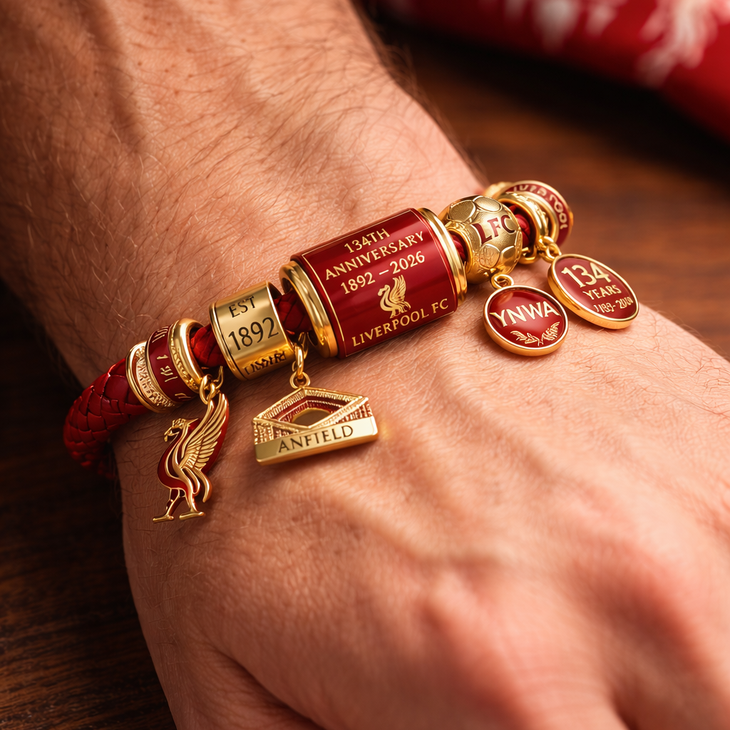 Liverpool FC 134th Anniversary Collector Bracelet